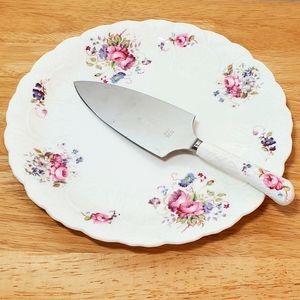 Coalport Shrewsbury Cake Plate & Server